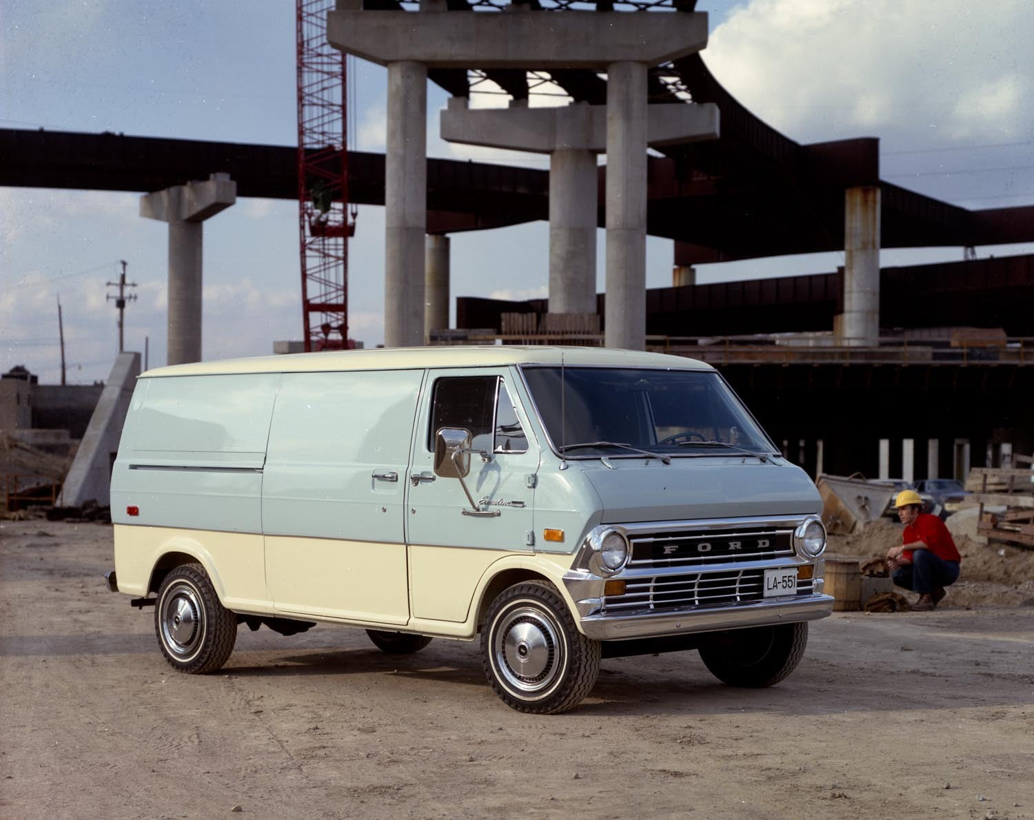 van 1974 Ford Econoline van neg CN7412 28 0144-1255 – Fordimages