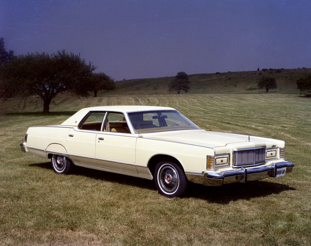 1977 Mercury Marquis brougham four door neg CN13510 072  0144-1336