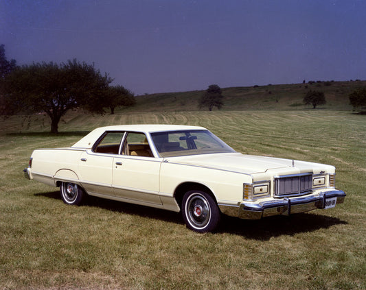 1977 Mercury Marquis brougham four door neg CN13510 072  0144-1336