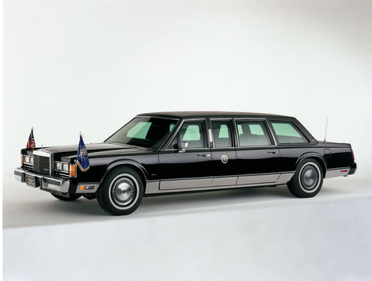 1989 Lincoln Town Car Presidential Limousine Neg CN520 0144-1528