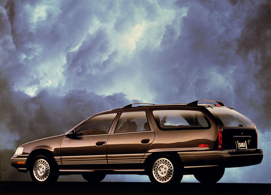 1989 Mercury Sable station wagon neg CN52014 60 0144-1545