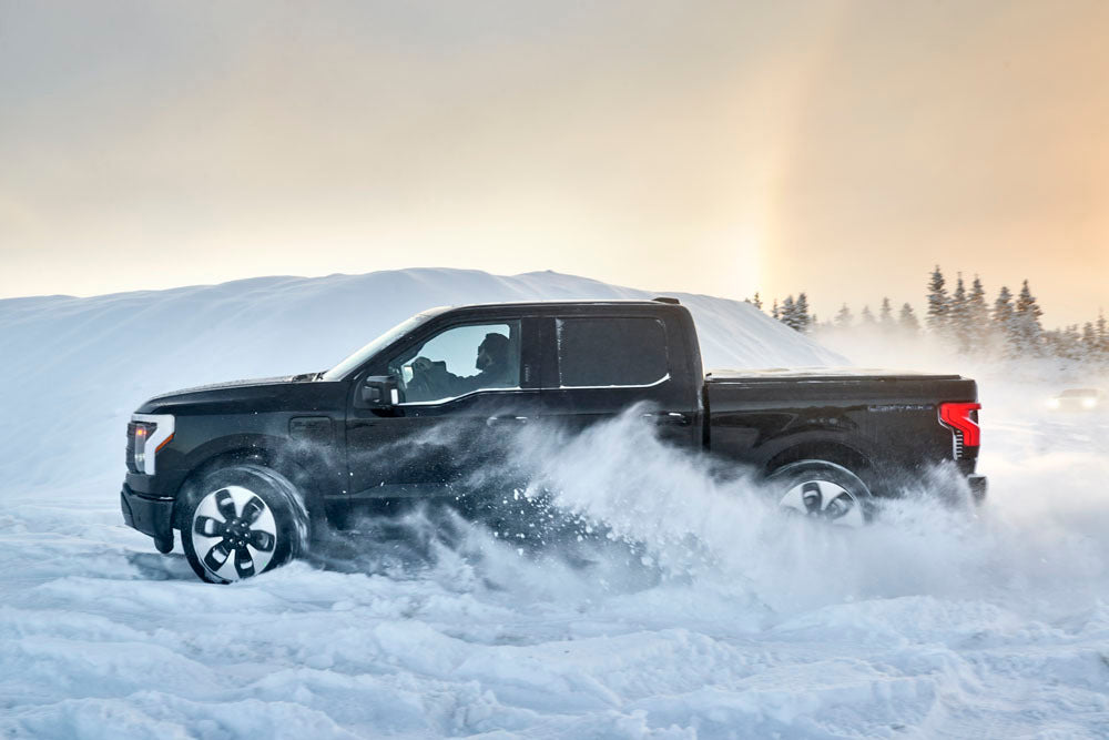 2022 Ford F-150 Lightning Alaska BFT testing 05 0144-1595