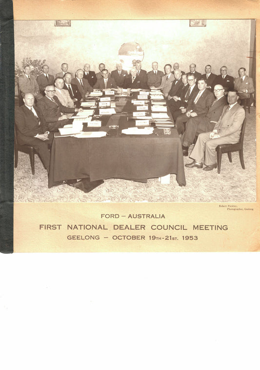 Dealers  First National Dealer Council Meeting 01 0144-1733