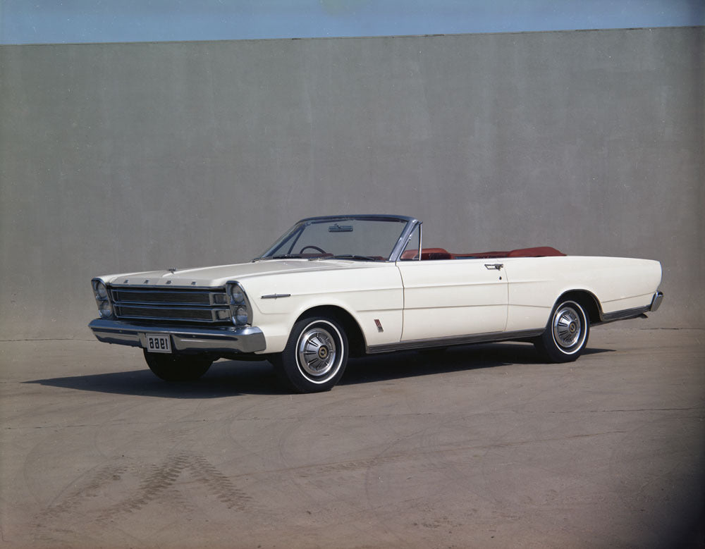 image reversed 1966 Ford Galaxie 500XL convertible neg CN3803 74 A 0144-1772