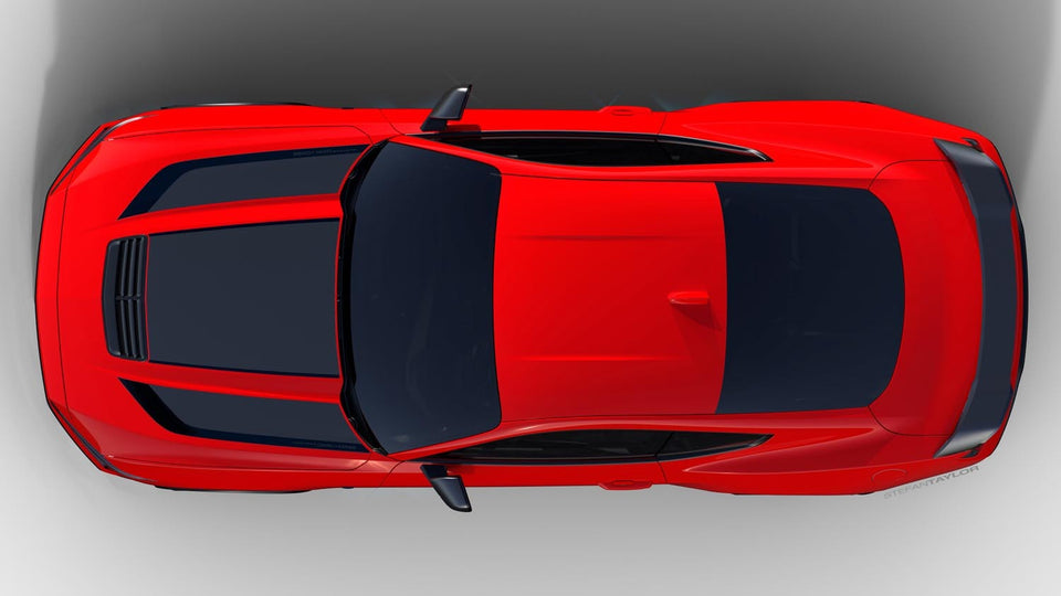 Mustang Dark Horse Vinyl Stripes 0144-1782
