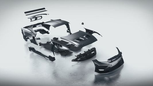 Mustang GTD Carbon Fiber Panels  0144-1790