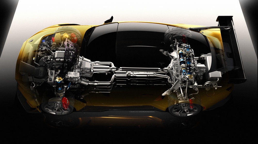 Mustang GTD Plan with Internals 0144-1819