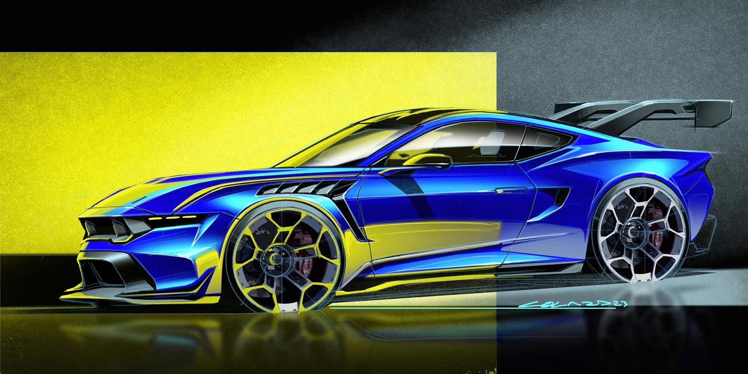 Mustang GTD Sketch 2 0144-1833