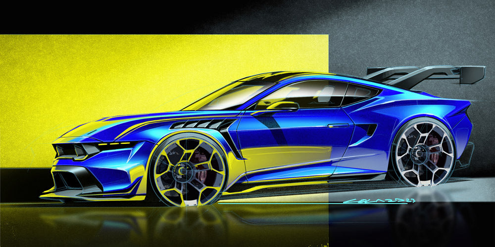 Mustang GTD Sketch 2 0144-1833