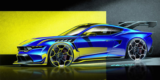 Mustang GTD Sketch 2 0144-1833