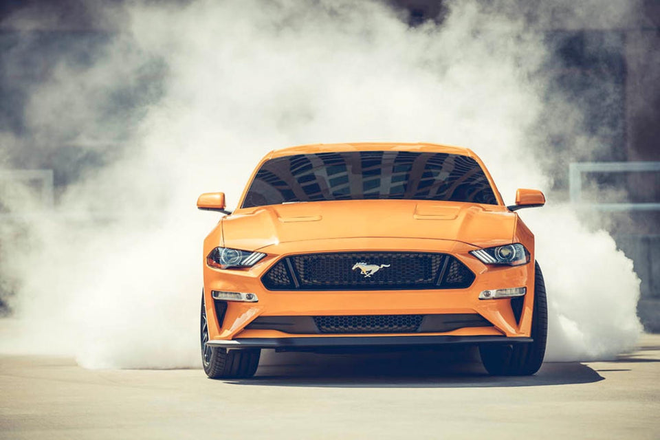 Orange Fury Mustang GT Coupe with Performance 3  0144-2108