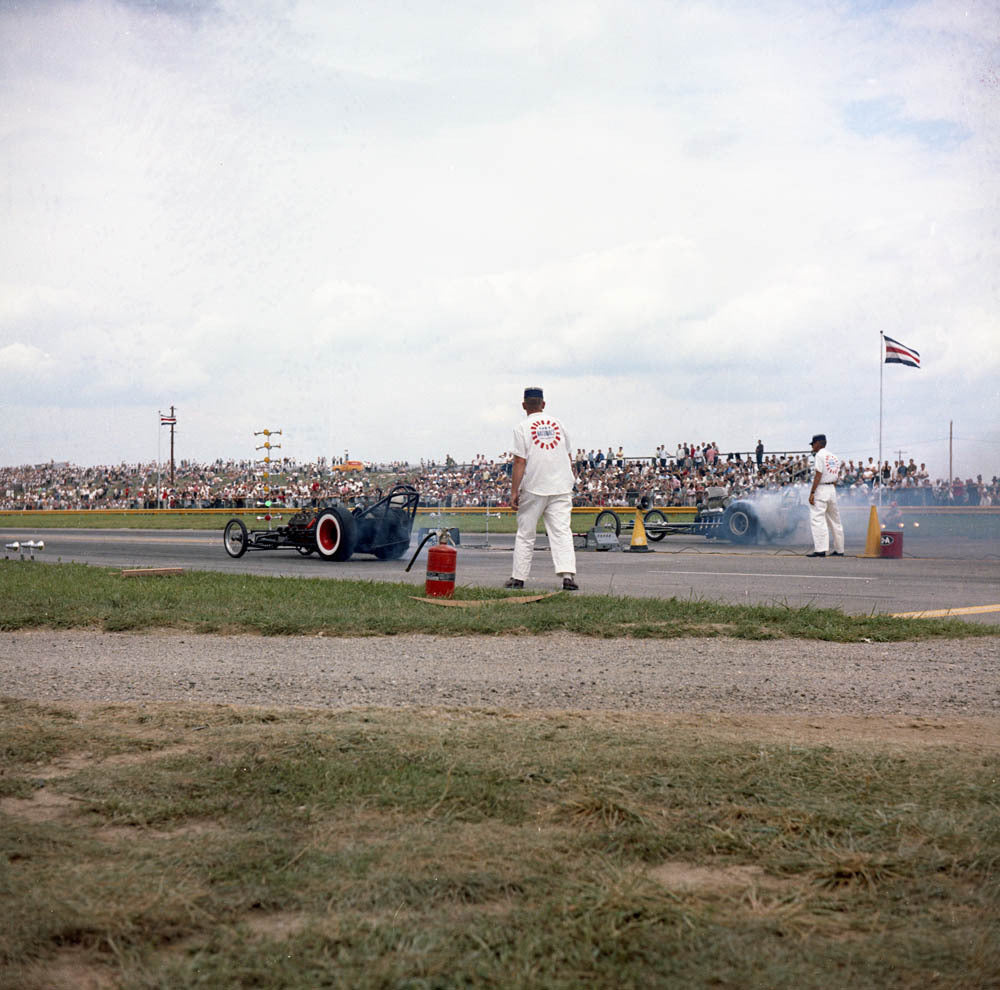 1963 Apr Indy Ford rail dragsters  CN2093-28 0144-2154