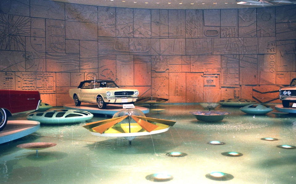 1965 Worlds Fair Ford Exhibit 1965 Mustang 0144-2355