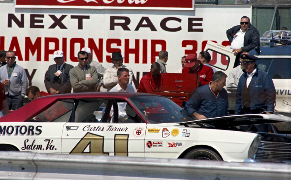 1966 Feb Daytona 500 1966 Ford C Turner  CN4363-209 0144-2385