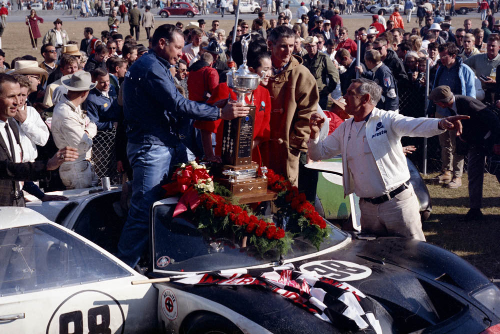 1966 Feb Daytona winners Miles-Ruby and team  CN4300-133 0144-2449