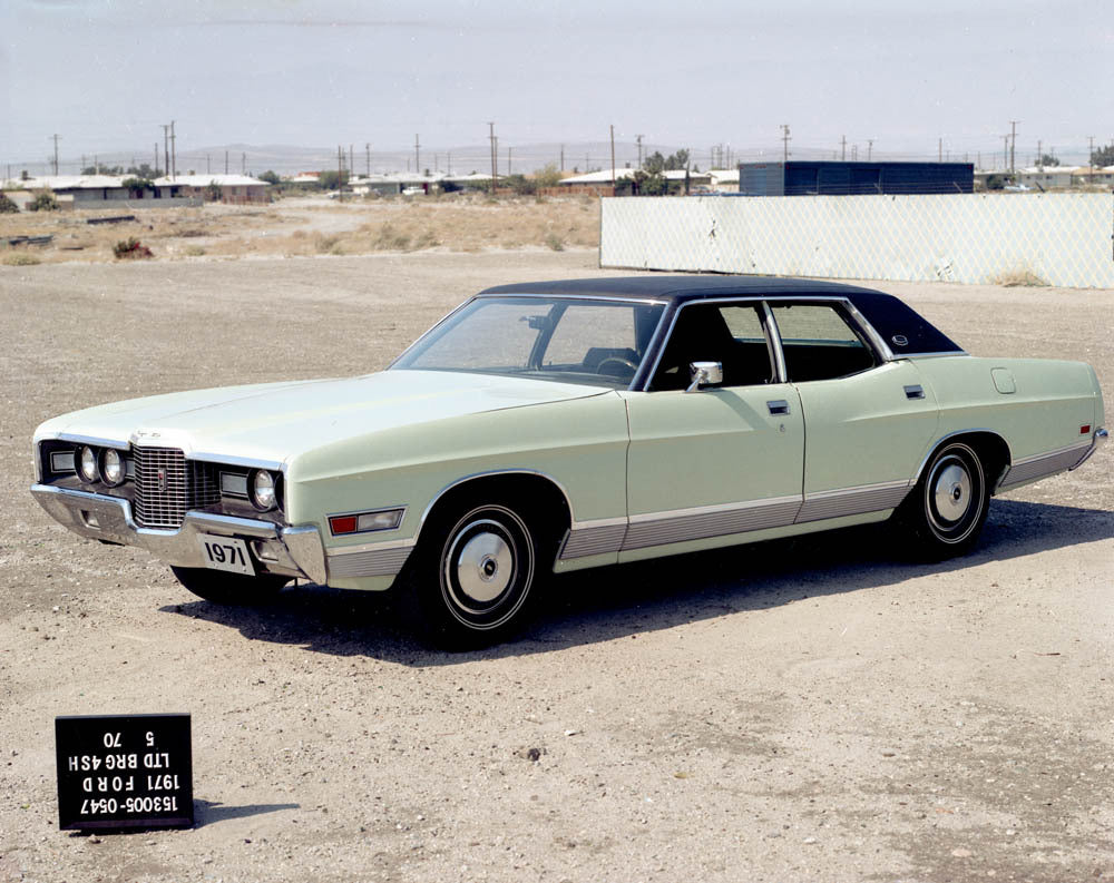 1971 Ford LTD Brougham four-door sedan  CN6002-47 0144-2995