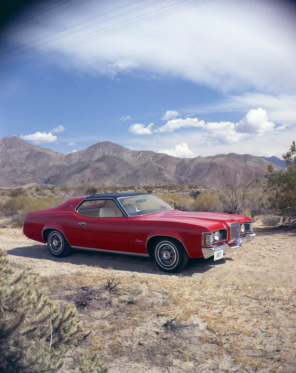 1971 Mercury Cougar hardtop  CN6007-3 0144-3016