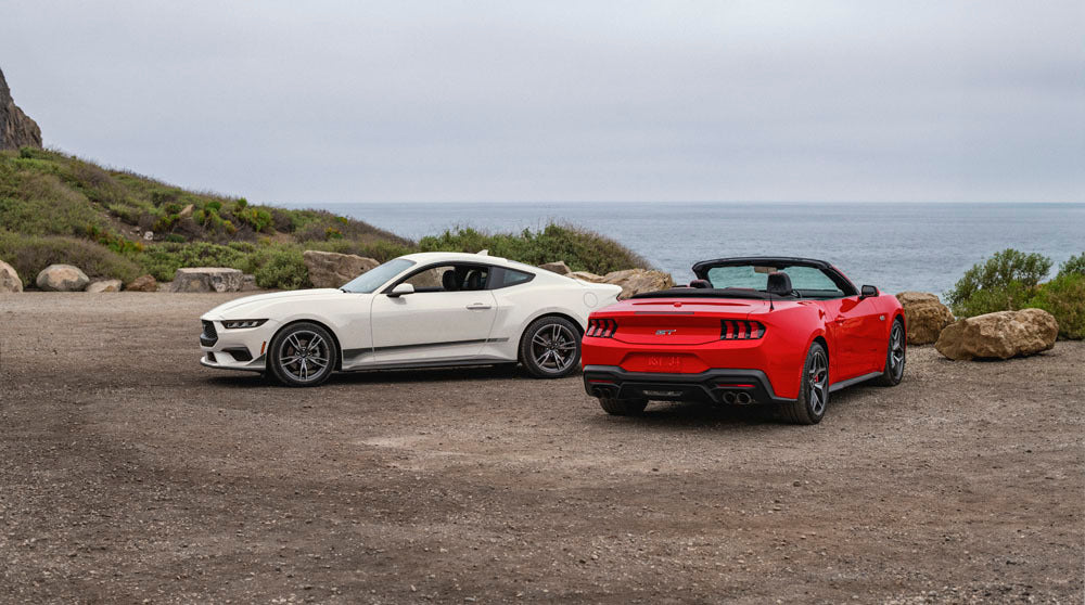 2025 Ford Mustang coupe and convertible 0144-5249