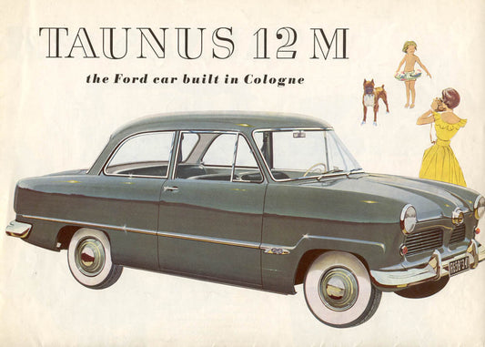 Ford Taurus Brochure 1955 0400-0810