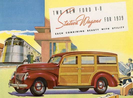 Ford Station Wagon 1939 0400-0849