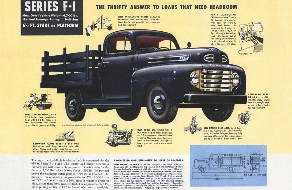 Literature FordTruck 1948 0400-1022