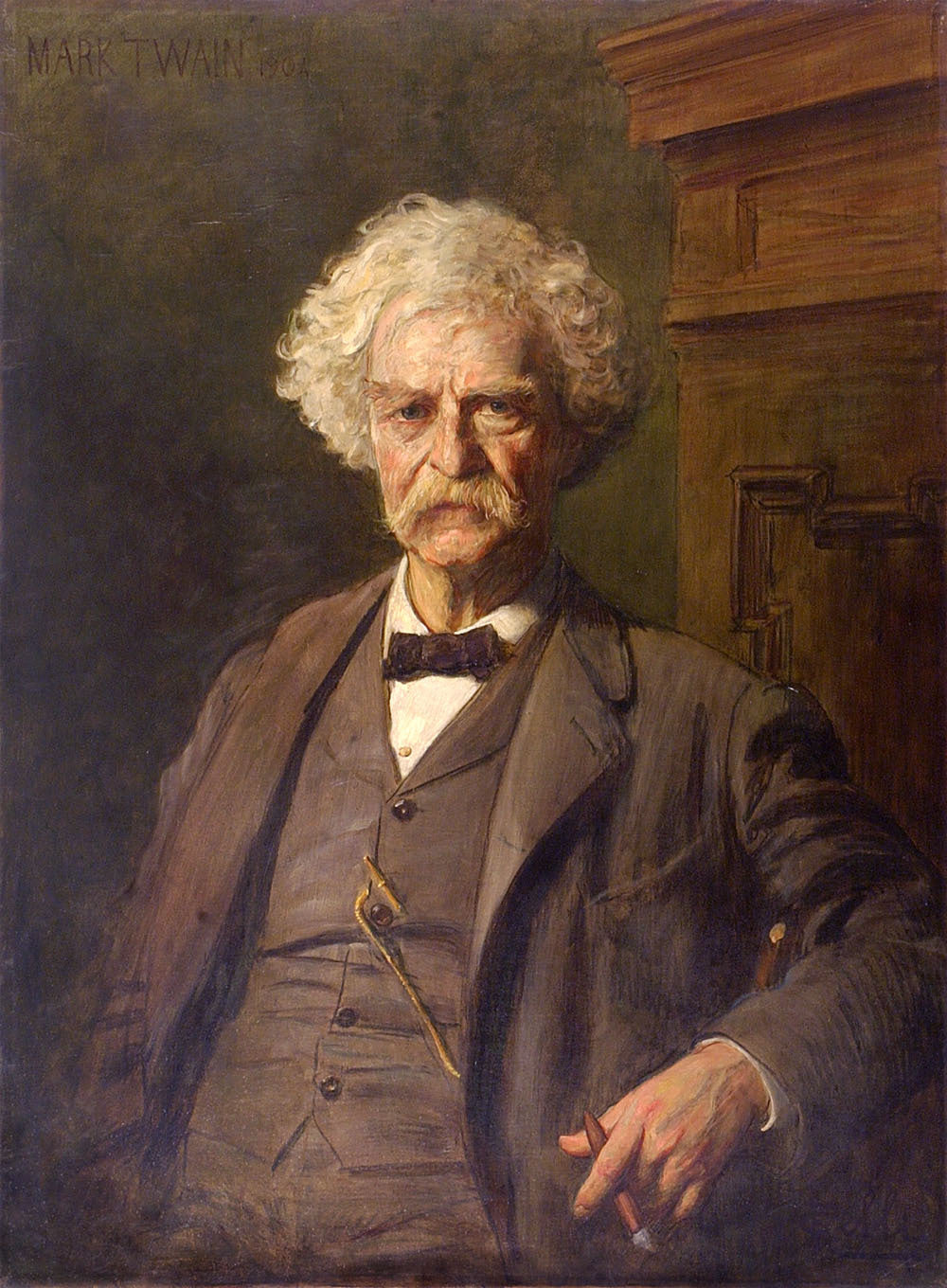 Mark Twain Painting 1904 0400-1092