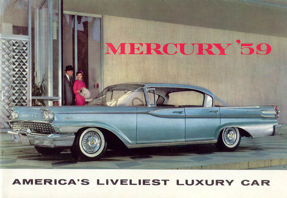 Auto Product Literature Mercury 1959 0400-1165