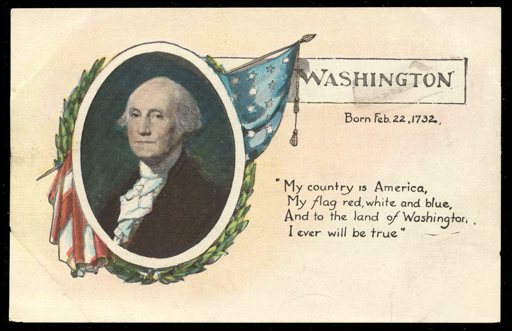 George Washington Postcard ca 1930 0400-1167