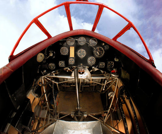 Pitcairn Autogiro Cockpit 2003 0400-1256