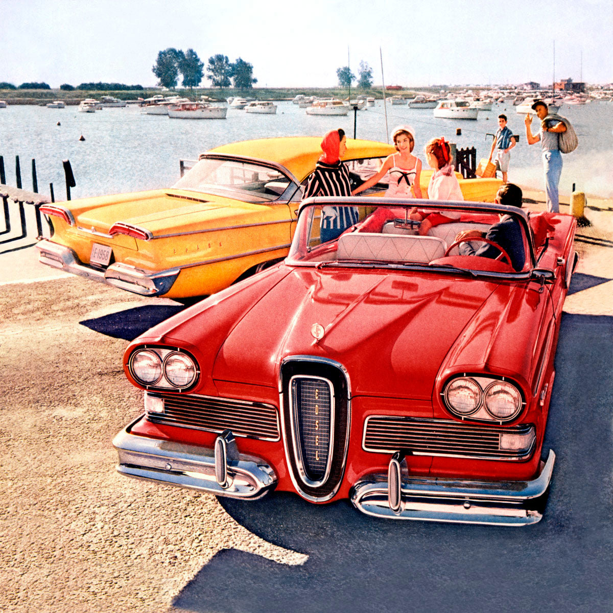 Edsel at the Lake 0400-1419