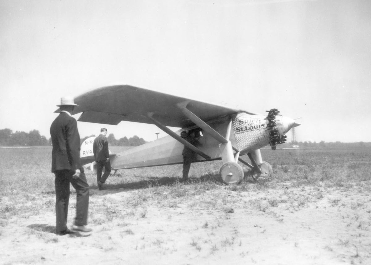 Ford Motor Company archival image documenting Spirit Of StLouis Aug1927.