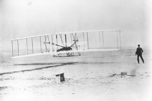 Wright Flyer Kitty Hawk NC 12 17 1903 0400-1570