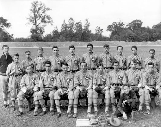 Edison Institute School Baseball Team 06 04 1936 0400-1581