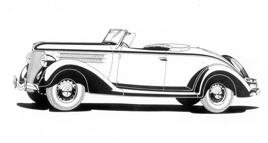 1936 Ford V8 Roadster Drawing 11 04 1935 0400-1611