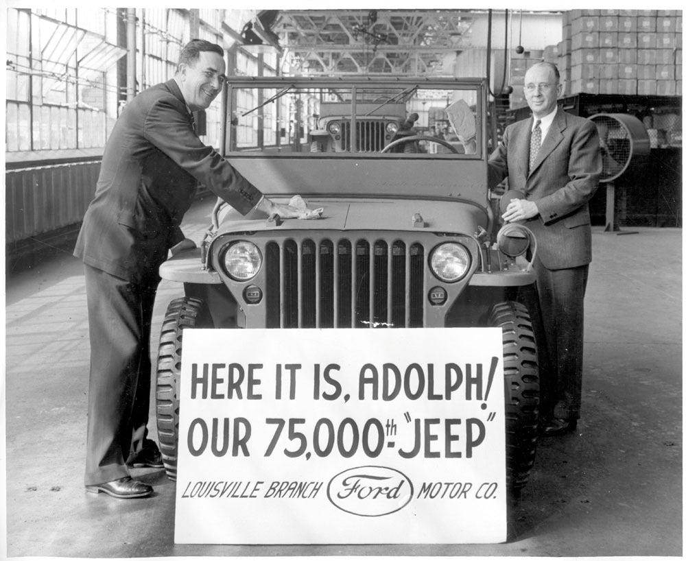 Lincoln Plant Jeep Assembly Line 09 08 1942 0400-1891