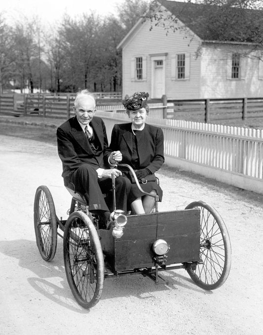 Henry Ford Clara Ford Quadricycle 1946 0400-2142