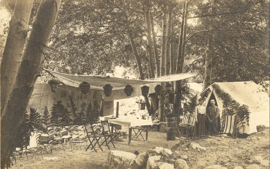 Camping Postcard 1909 0400-2311