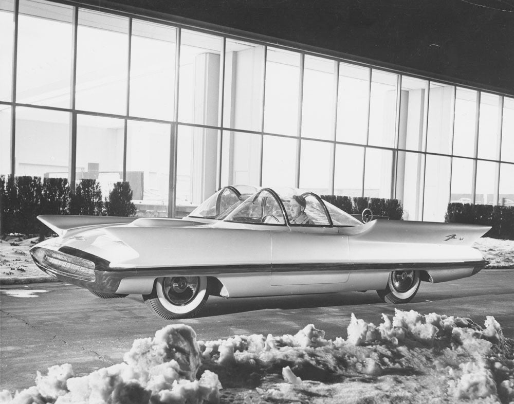 Lincoln Futura Concept Car 02 18 1955 0400-2327