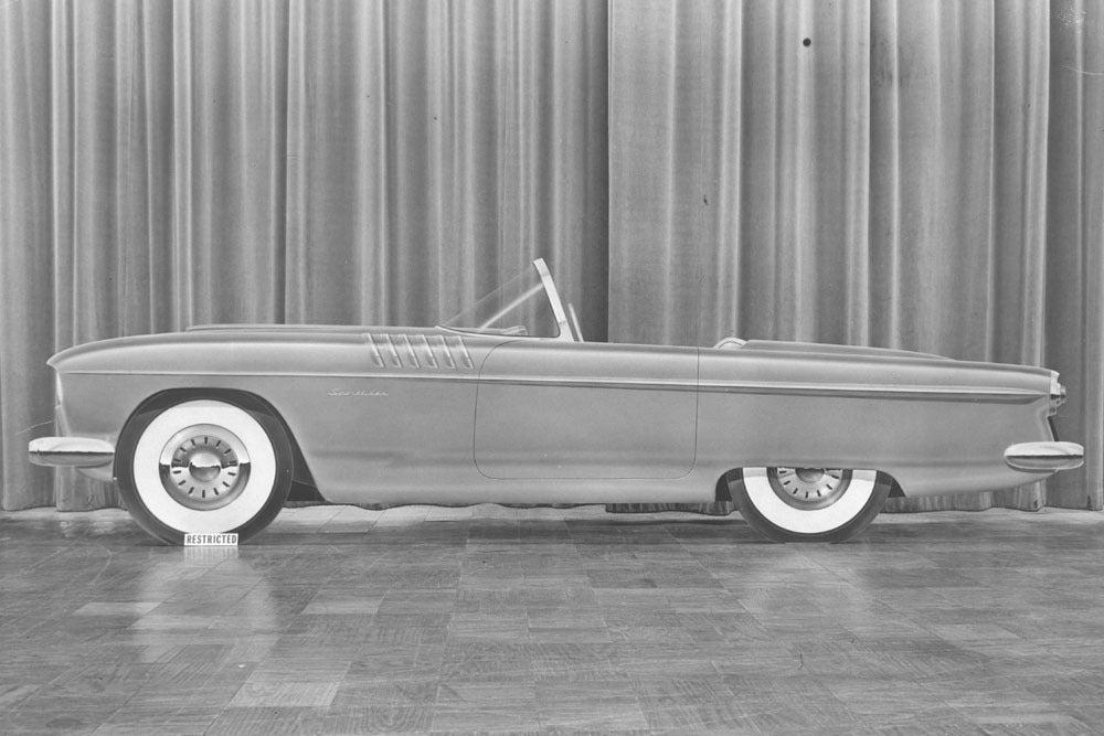 Ford Thunderbird Prototype ca1953 0400-2330