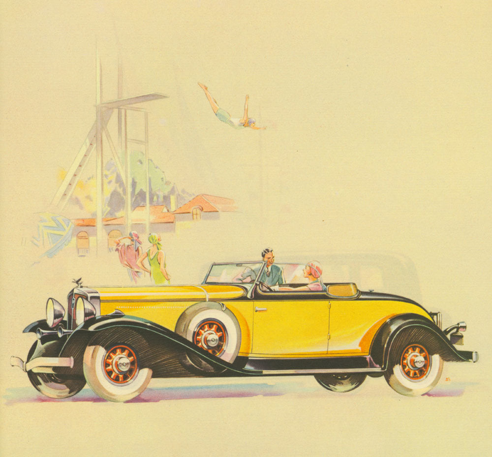 Studebaker Brochure Convertible Roadster ca1932 0400-2337