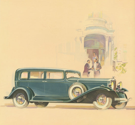 Studebaker Brochure 5 Passenger Sedan ca1932 0400-2340