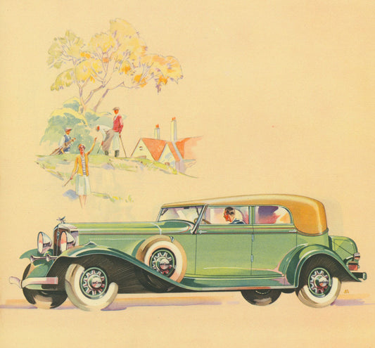 Studebaker Brochure Convertible Sedan ca1932 0400-2341