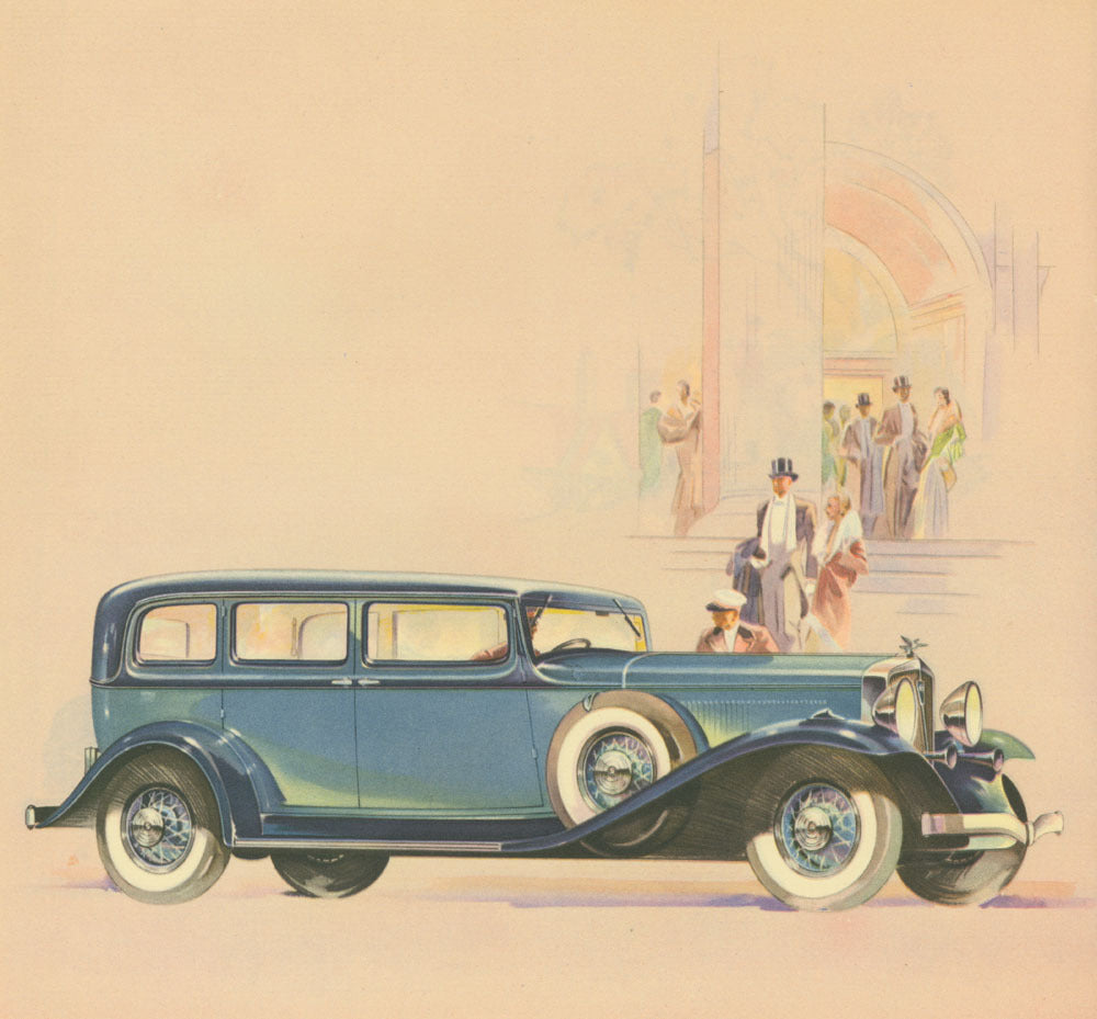 Studebaker Brochure 7 Passenger Sedan ca1932 0400-2342