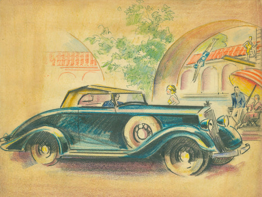 Studebaker Brochure Illustration 1934 0400-2346