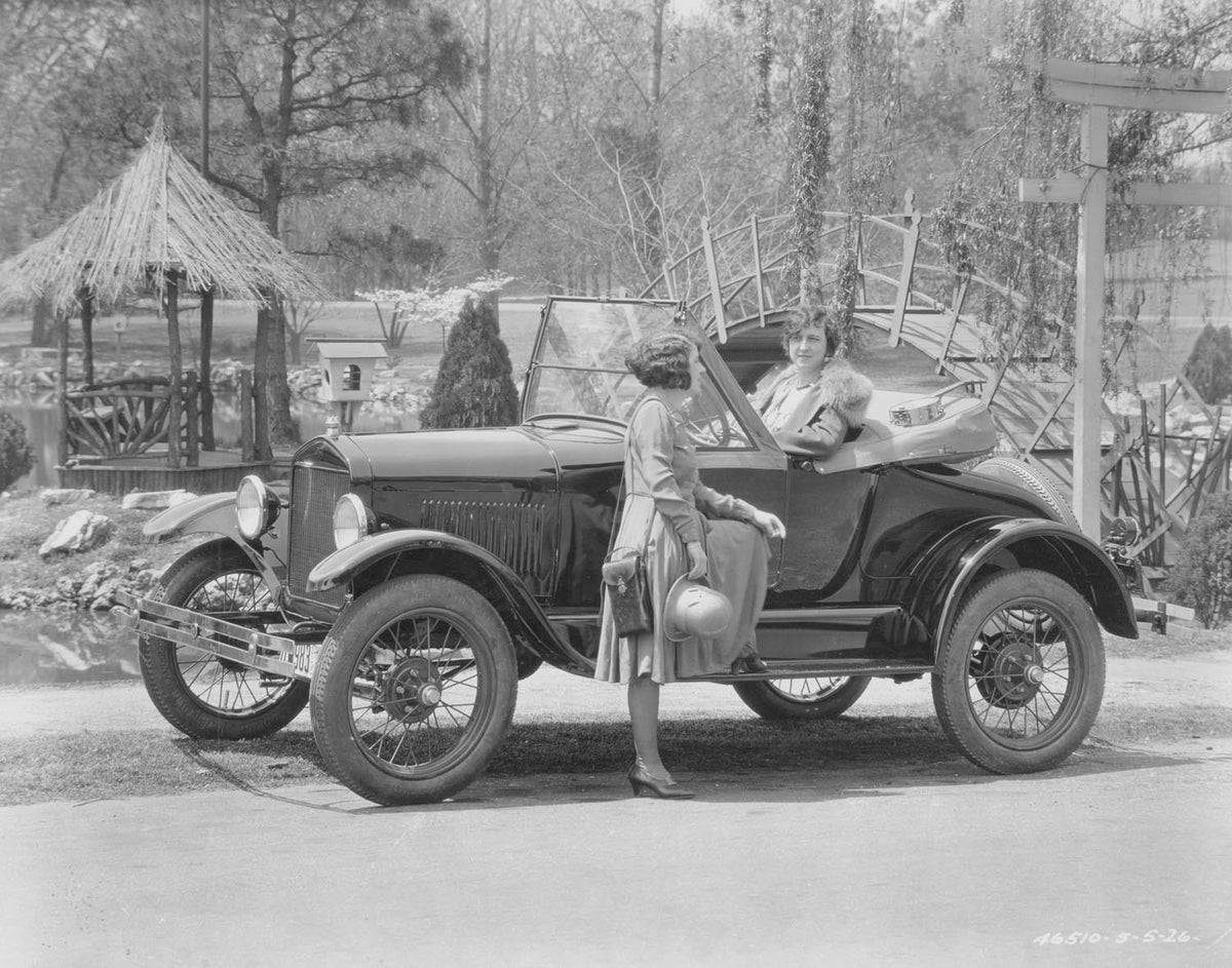 Ford Motor Company archival image documenting Ford Model T Roadster 05 05 1926.
