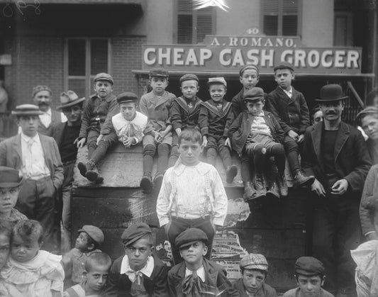 Children Italian Quarter 1890 1910 0400-2544