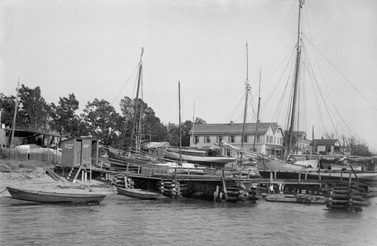 Boats Tebo Yacht Basin NY 1890 1910 0400-2568