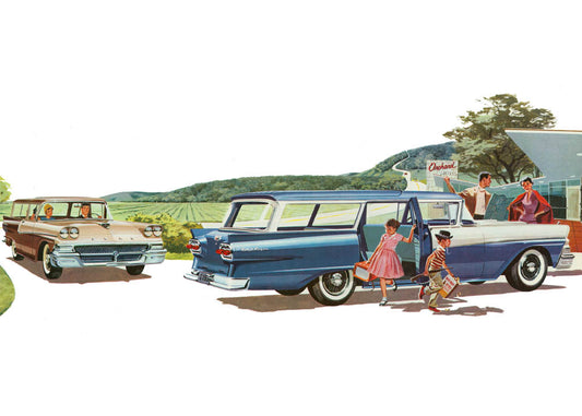 Ford Station Wagons 1958 Detail Ranch Wagon 0400-2584
