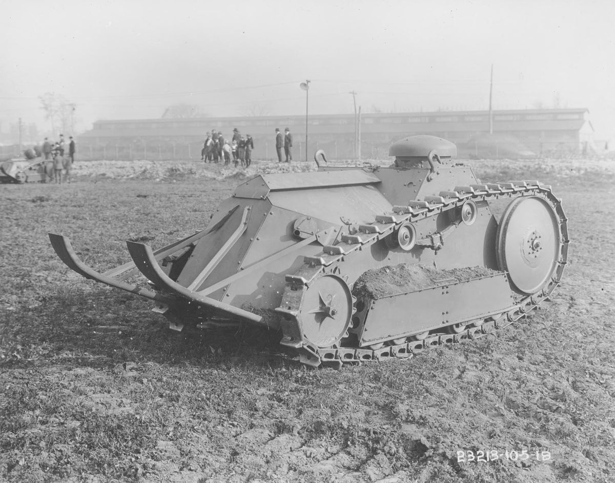 Ford Motor Company archival image documenting Ford Tank 10 05 1918.