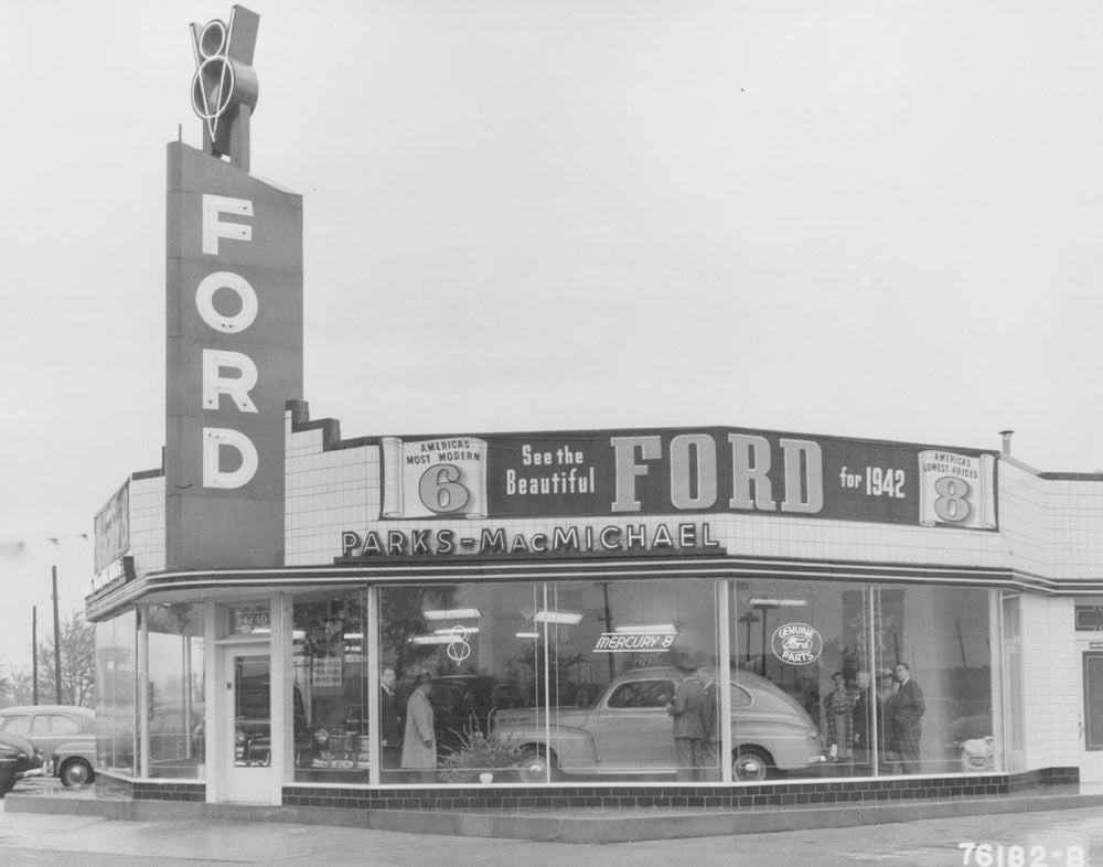 Ford Dealership Dearborn MI 10 03 1941 0400-2896